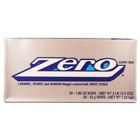 Product Of Zero, White Fudge Chocolate Bar, Count 24 (1.85 oz) - Chocolate Candy / Grab Varieties &