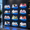 12pcs+clear-12Pcs, variant on 6 Packs Floating Shoe Display Shwith Light Glow Color Changing