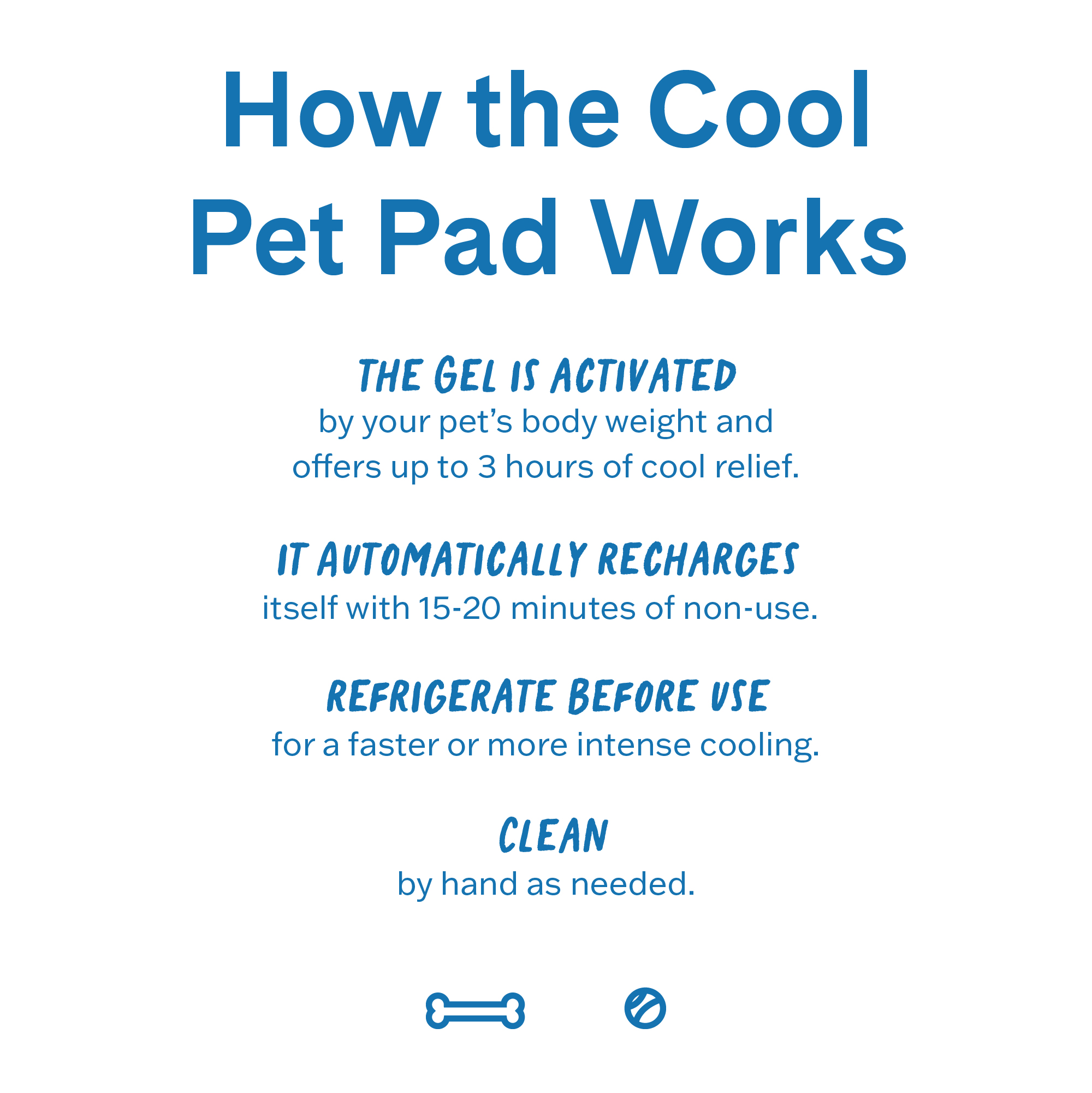 The Green Pet Shop Dog Cool Pet Pad X-Large