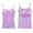 Light Purple, variant on Women's Modal Cotton Camisole with Padded Wirefree Elastic Adjustable Spaghetti Straps Tank Top Scoop Neck Athletic Shirt Workout Tops V-Neck Camisole Sleep Tanks Undershirt,S-XL