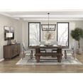 thumbnail image 2 of Lexicon Franco Wood Dining Bench in Walnut, 2 of 5