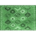 thumbnail image 1 of Ahgly Company Indoor Rectangle Persian Emerald Green Traditional Area Rugs, 8' x 12', 1 of 4