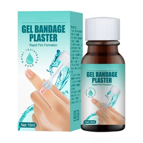Liquid Bandage - Wound Cleaning Liquid Bandage for Skin - Kills 99% of Germs, Covers, Protects, for First Aid Blisters or Wound Care - Skin Glue for Wounds - 10ML