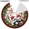 thumbnail image 4 of FlareFable 36" Nightmare Before Christmas Tree Skirt Mats, Novelty Skull Christmas Tree Skirts, Catroon Plush Christmas Tree Decorations for Home, Christmas Home Decors for Party Farmhouse (Red), 4 of 8