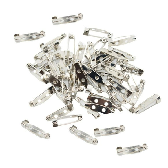 50 Pieces  Bar Pins Lapel Pins For Handcrafts Jewelry Making - , 2cm
