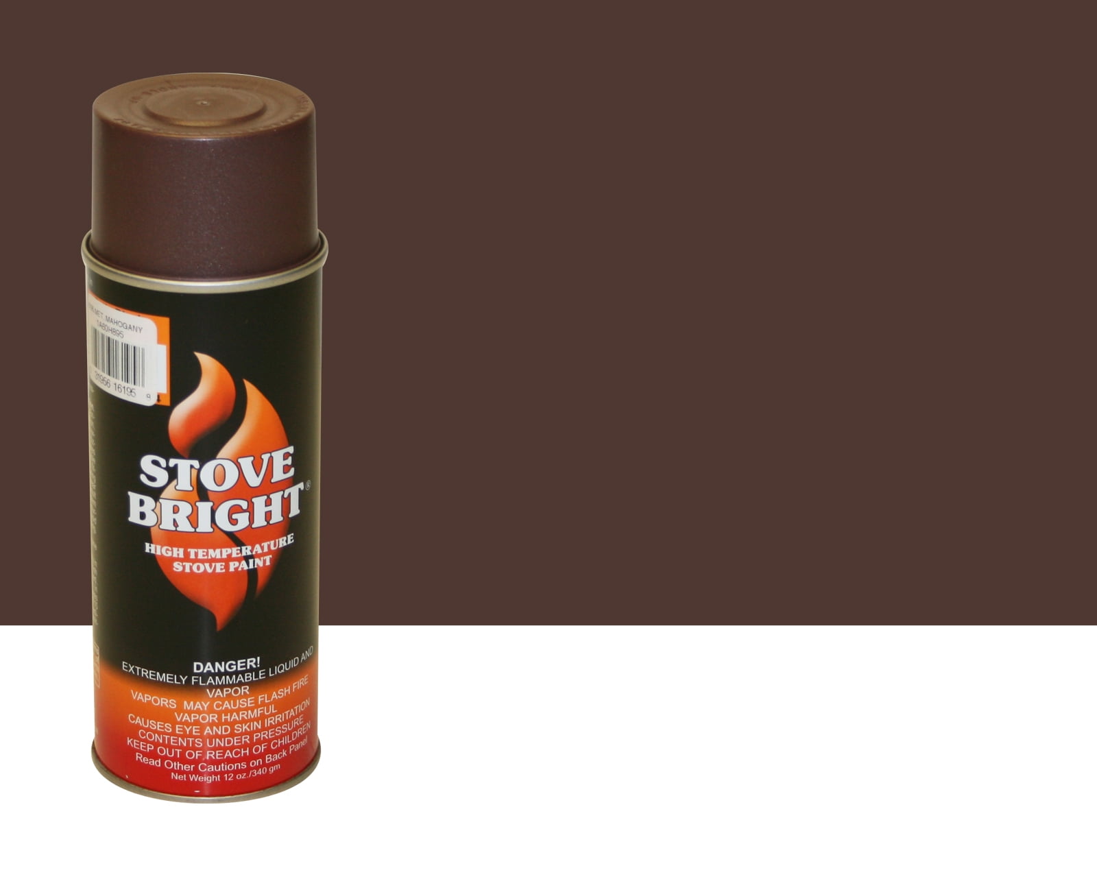 Stove Bright High Temp Spray Paint Metallic Mahogany