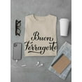 thumbnail image 3 of Buon Ferragosto Lettering T-Shirt Men -Image by Shutterstock, Male Large, 3 of 4