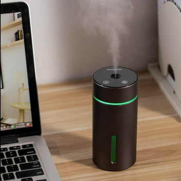AZXY Small Humidifier Cool Mist,Vaporizers and Humidifiers for Bedroom,Humidifier with Essential Oil Diffuser for Large Room Plants Car,Desktop Travel Humidifiers Under $20