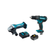 thumbnail image 1 of COMBO ROTOMARTILLO  DHP482 ESMERILADORA DGA452 18V TEC. SIN CARBONES 11000 RPM  1 BAT. Y 1 CARG., 1 of 2