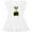 AA-White, variant on Witch Cauldron, Witch Legs, Boots, Halloween Girls Toddler Dress