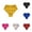 001-Yellow, variant on VOUZZA Kids Sequin Shorts Polka Dot Shiny Dance Briefs Cheerleading Party Performance Trunks Boys Girls
