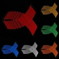 thumbnail image 3 of Taosunzt 16Pcs Car Motorcycle Bicycle Wheel Rim Reflective Sticker Tape Strip Decal Decor Blue, 3 of 8