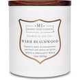 thumbnail image 1 of Manly Indulgence Warm Beachwood Scented Candles for Men, 15 oz Wooden Wick, Fathers Day Candle, 60H Burn, Candles for Home Scented - Made in The USA, 1 of 7
