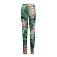 Christmas Leggings for Women Xmas Snowflake Print Yoga Pants Stretch