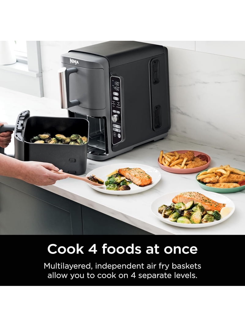 Ninja, Restored DoubleStack XL 2-Basket Air Fryer, 10 QT - Walmart.com