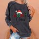 thumbnail image 1 of Puntoco Sudadera con capucha navideña estampada de manga larga para mujer Puntoco Puntoco-2734, 1 of 4