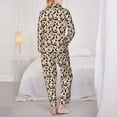 thumbnail image 6 of Goofa Dachshund Dog Puppy Printed Women’s 2 Piece Pajama Set Super,Pajamas Women's Long Sleeve Sleepwear Soft Button Down Loungewear Pjs Lounge Set Nightwear-Small, 6 of 9