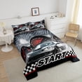 thumbnail image 4 of Erosebridal Teens Racing Car Bedding Twin Comforter Set,Extreme Sports Down Comforter,Fast Car Decor,Reversible,Lightweight,2-Piece, 4 of 8