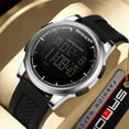 thumbnail image 3 of Digital Watches for Men Women Waterproof Unique Watch Stopwatch Countdown Alarm Analog Silicone Strap  Case, 3 of 8