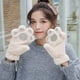thumbnail image 5 of Guantes cálidos de invierno con garra de gatito, pelusa sensorial, cuello colgante, guantes para prevenir al aire libre, 5 of 5