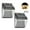White, variant on openpig Outdoor Fence Lights, Solar Fence Deck Lights Outdoor, Waterproof Dusk to Dawn, Solar Powered LED Lights Decor for Outside Stair Step Yard Patio (White)