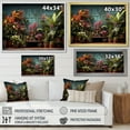 thumbnail image 4 of Designart "Urban Poetry In Graffiti Greenery I" Plants Floater Framed Canvas Art Print, 4 of 5