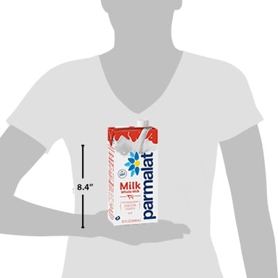 (4 pack) Parmalat Whole Milk, 32 fl oz (Shelf-Stable)