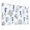 Color 1, variant on 8 Pack Art Acoustic Panels Sound Absorbing Blue Seahorse Coral Watercolor Style Decorative Soundproof Wall Panels Self Adhesive for Nursery Game Room Bedroom 48"x32"