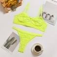 thumbnail image 4 of POINTERTECK 2Pcs Lace Hot Underwear Set Bra Underpant Gift for Women Girls, 4 of 9