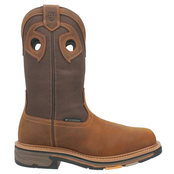 Dan Post Men's 11" Bram Waterproof Work Boot Broad Square Toe - DP56455 8 D(M) US