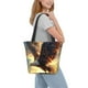 thumbnail image 2 of Balery Golden Sky Bald Eagle Bolsa de Hombro con Diseño, Bolsa Grande y Duradera, Bolsa Versátil para Compras, 2 of 6