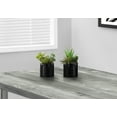 thumbnail image 2 of Indoor Plants Artificial Plant, 7" Tall, Succulent, Indoor, Faux, Fake, Table, Greenery, Potted, Set Of 2, Decorative, Green Plants, Glossy Black Pots,Artificial Flowers, 2 of 4