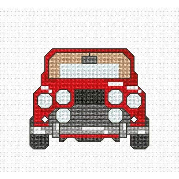 Car B024L Counted Cross-Stitch Kit