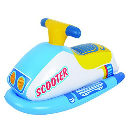 balance living inflatable scooter rider pool toy (31l x 13w) -