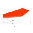 thumbnail image 4 of keepw Splashing Float Boat Fishing Trolling Accessory Side Planer Diveboard Durable and Effective Left 24cm 1Set, 4 of 6