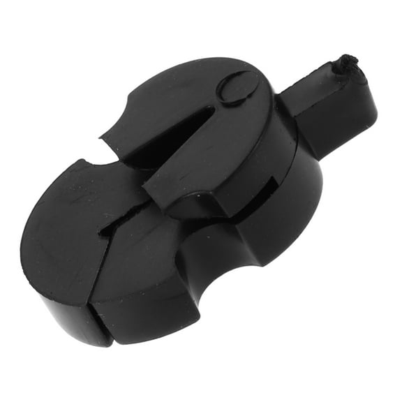 Violin Guide Decal Violin Mute 2.50X1.50X0.70CM Black