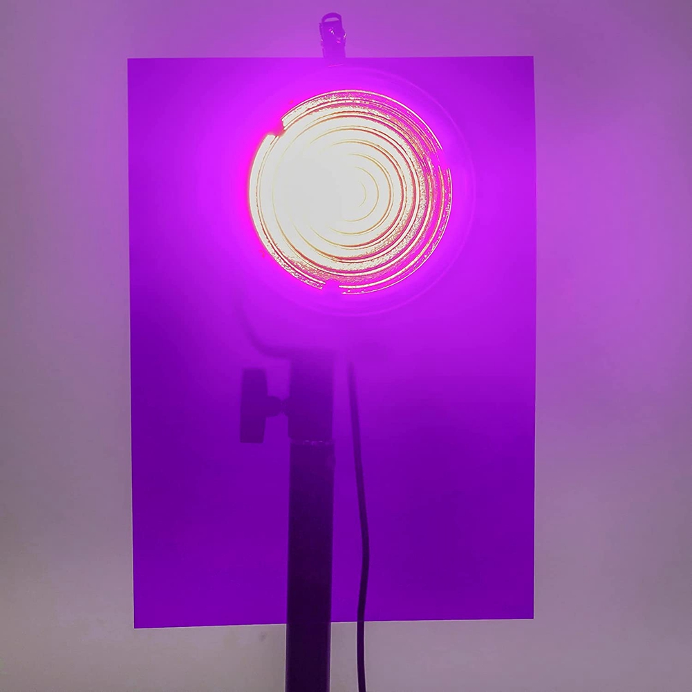 10 Filtri Gel Di Correzione Luce DMiotech – Trasparenti Viola Per Foto, Cinema E Video (297x210x0.5mm)