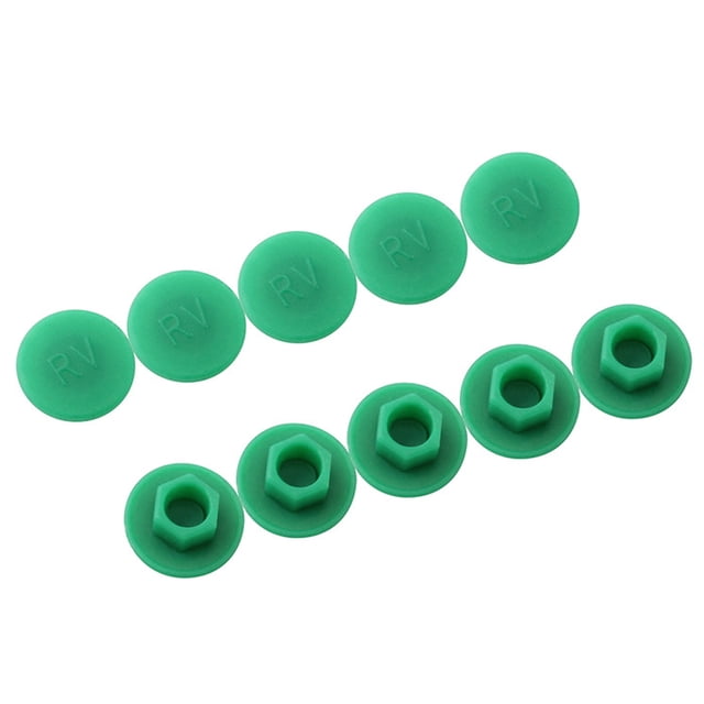 Tornillos Hexagonales Soidarity para Bicicleta M6 10 Piezas Verde