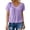 Light Violet, variant on 2026 New Arrival Women's V-Neck T-Shirt – Summer Casual Solid Color Loose Short Sleeve Top, Soft Breathable Basic Tee for Daily Wear, Beach, Vacation Street Style(Color Beige Size M)