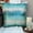 Blue, variant on Pillow Case With Zipper, Blue Pillowcases, Pillow Covers 24x24 inch (60x60 cm) Blue, Silk Throw Pillow Covers, Handmade Pillow Covers, Modern Style, Ombre - Frozen