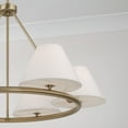 thumbnail image 5 of Capital Lighting 453261MA Parson 6 Light 35" Wide Ring Chandelier - Brass, 5 of 7