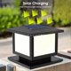 thumbnail image 3 of LED Solar Outdoor Post Light Post Cap Light Pier Mount Wall Light for Building Corridors Garden Gates, 3 of 5