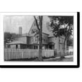 thumbnail image 2 of Historic Framed Print, House designed by McKim, Mead & White, ca. 1880, Newport, Rhode Island, 17-7/8" x 21-7/8", 2 of 9
