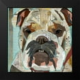 thumbnail image 2 of Anderson, Traci 12x12 Black Modern Framed Museum Art Print Titled - English Bulldog, 2 of 5
