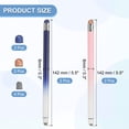 thumbnail image 2 of Uxcell Stylus Pens for Touch Screen, 2 in 1 High Sensitivity Universal Pen Blue Pink, 2 of 7