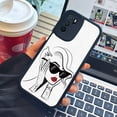 thumbnail image 4 of "Dale a tu iPhone un cambio de imagen moderno con una original funda plateada mate de doble capa para teléfono", 4 of 4