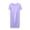 Purple, variant on HomeGardon,Nightgowns for Women Sleepwear,Womens Short Sleeve Skirt Summer Thin Loose Dress Casual Solid Color Home Nightgown,XL-XXXXXL