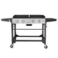 thumbnail image 3 of Royal Gourmet 4-Burner GD401 Portable Flat Top Gas Grill and Griddle Combo with Folding Legs, 3 of 11