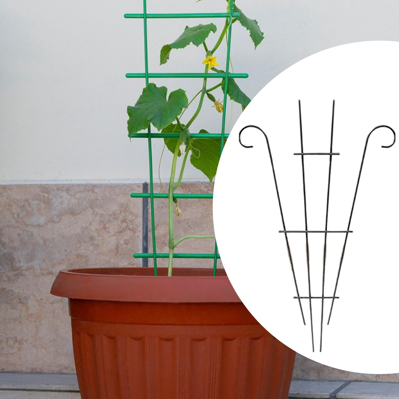 koolsoo Potted Plants Trellis Plant Flower Support for Backyard Indoor Outdoor Patio black