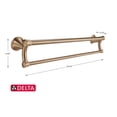 thumbnail image 4 of Delta 41419-CZ BathSafety: Transitional 24" Towel Bar with Assist Bar - Champagne Bronze, 4 of 5
